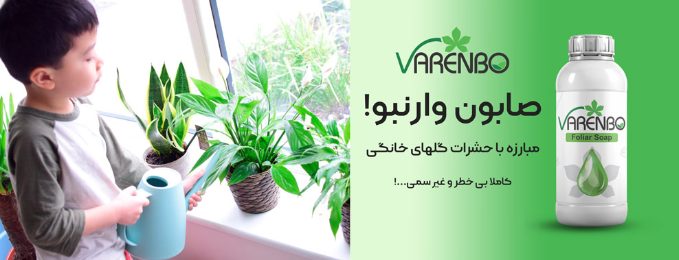 صابون محلول پاشی وارنبو